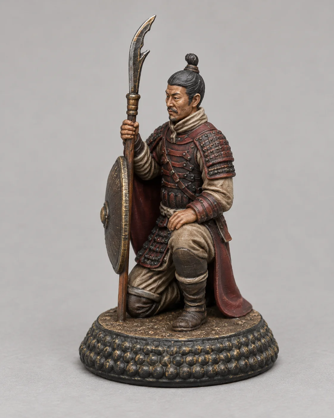 Chinese Warrior with Polearm — Guardian of the Empire