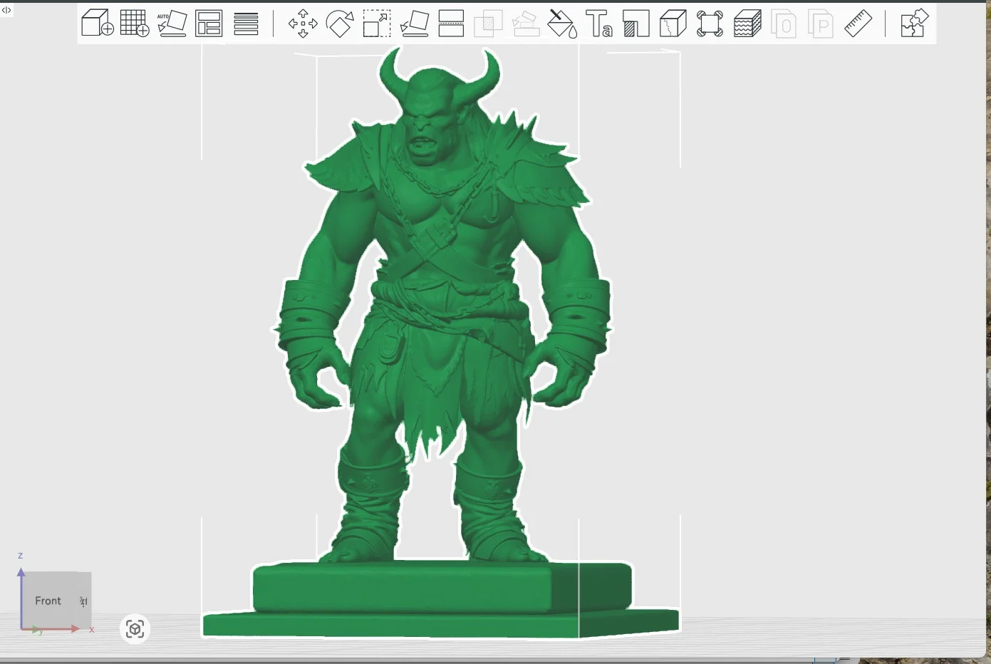 Horned Orc — Fierce Warrior