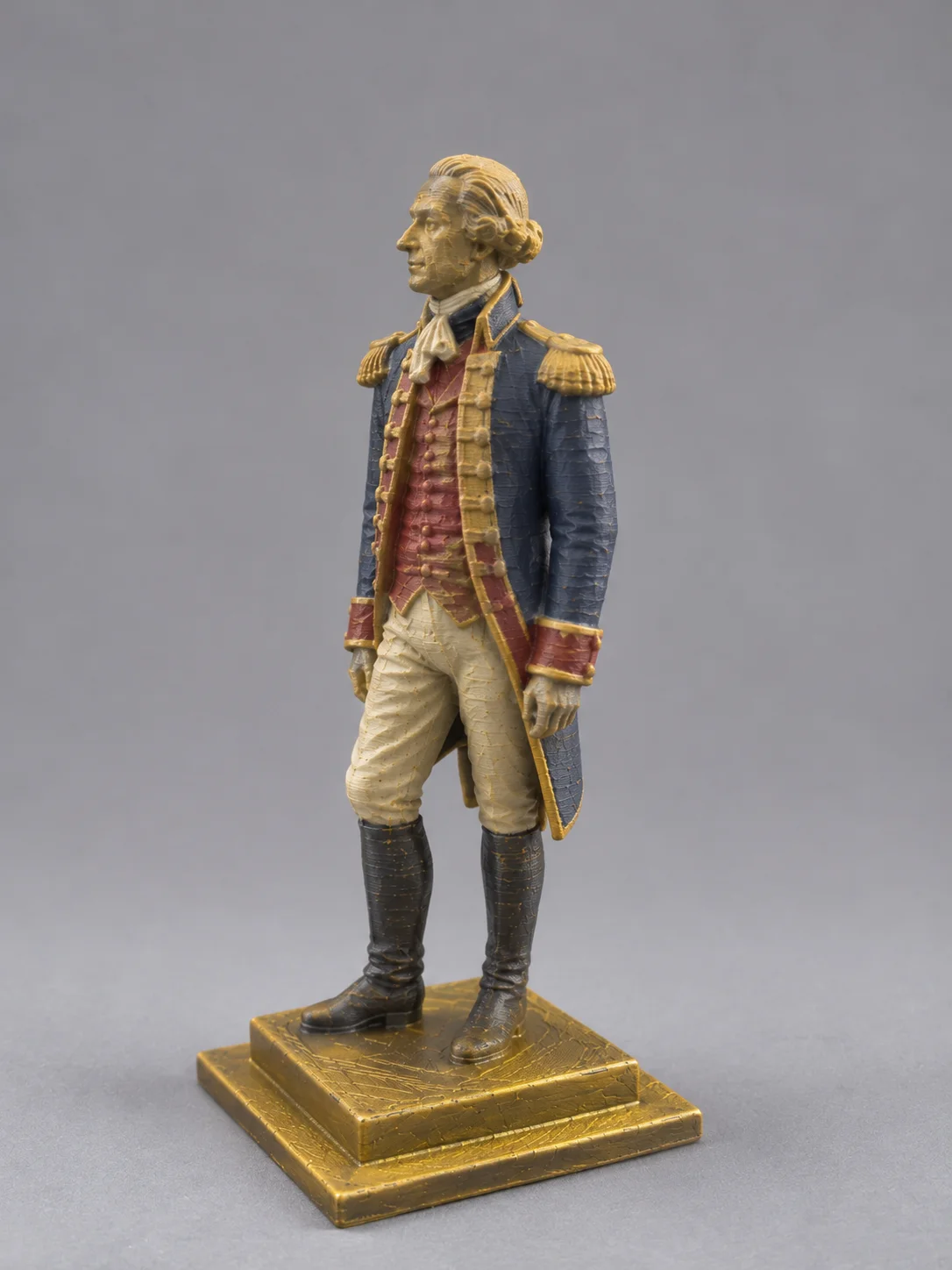 18th-Century Military Commander — Historical Figurine