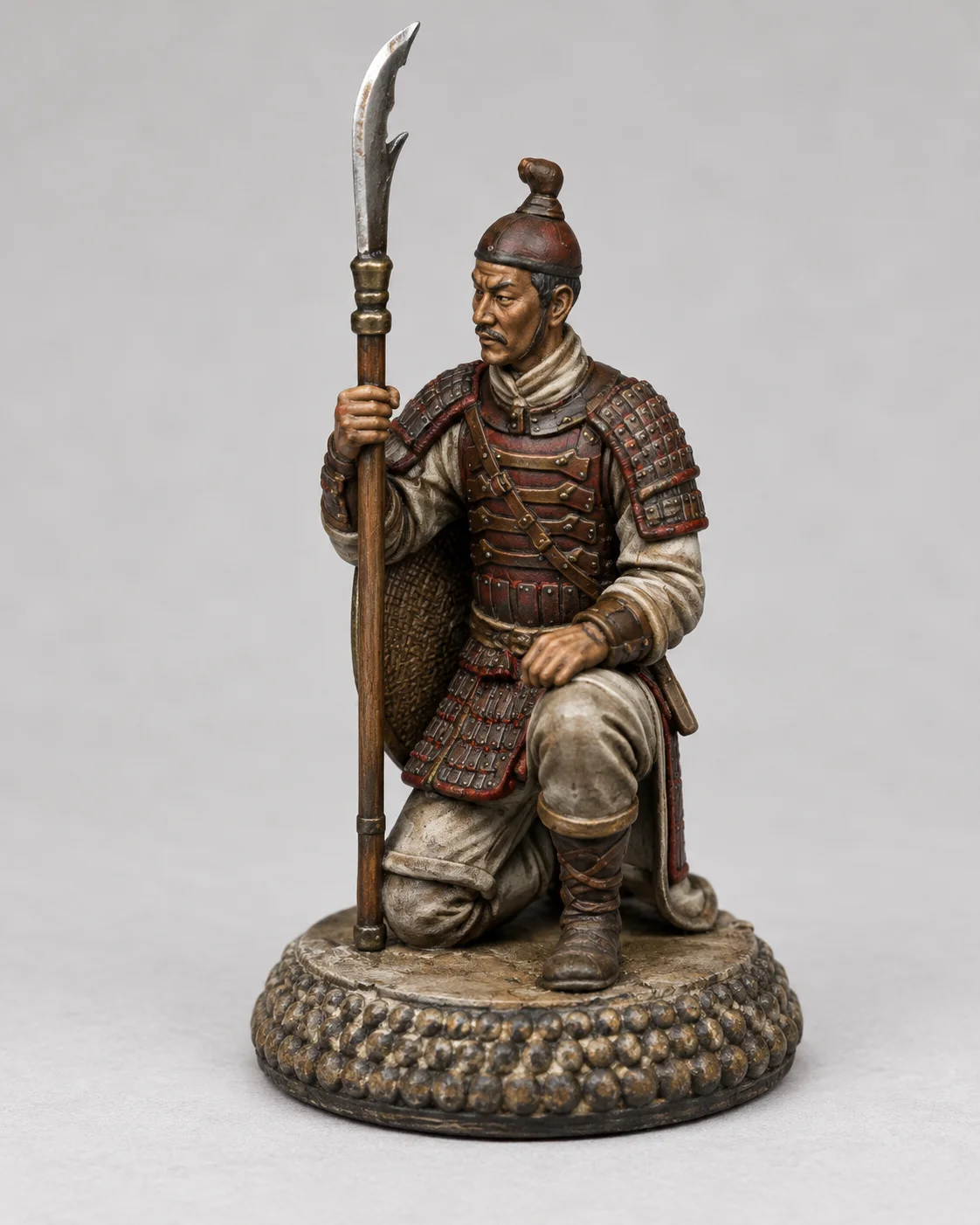 Chinese Warrior with Polearm — Guardian of the Empire